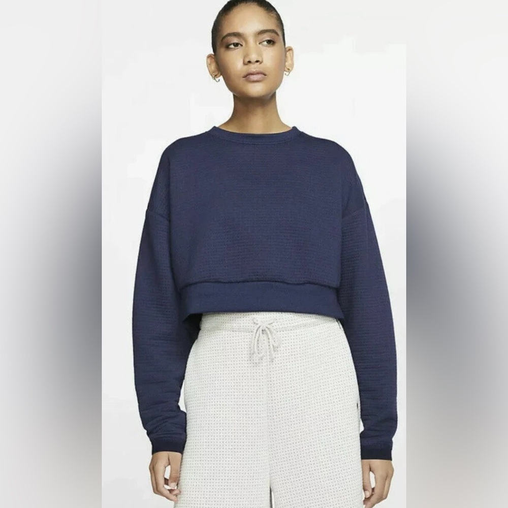 Nike City Ready Cropped Fleece Crew